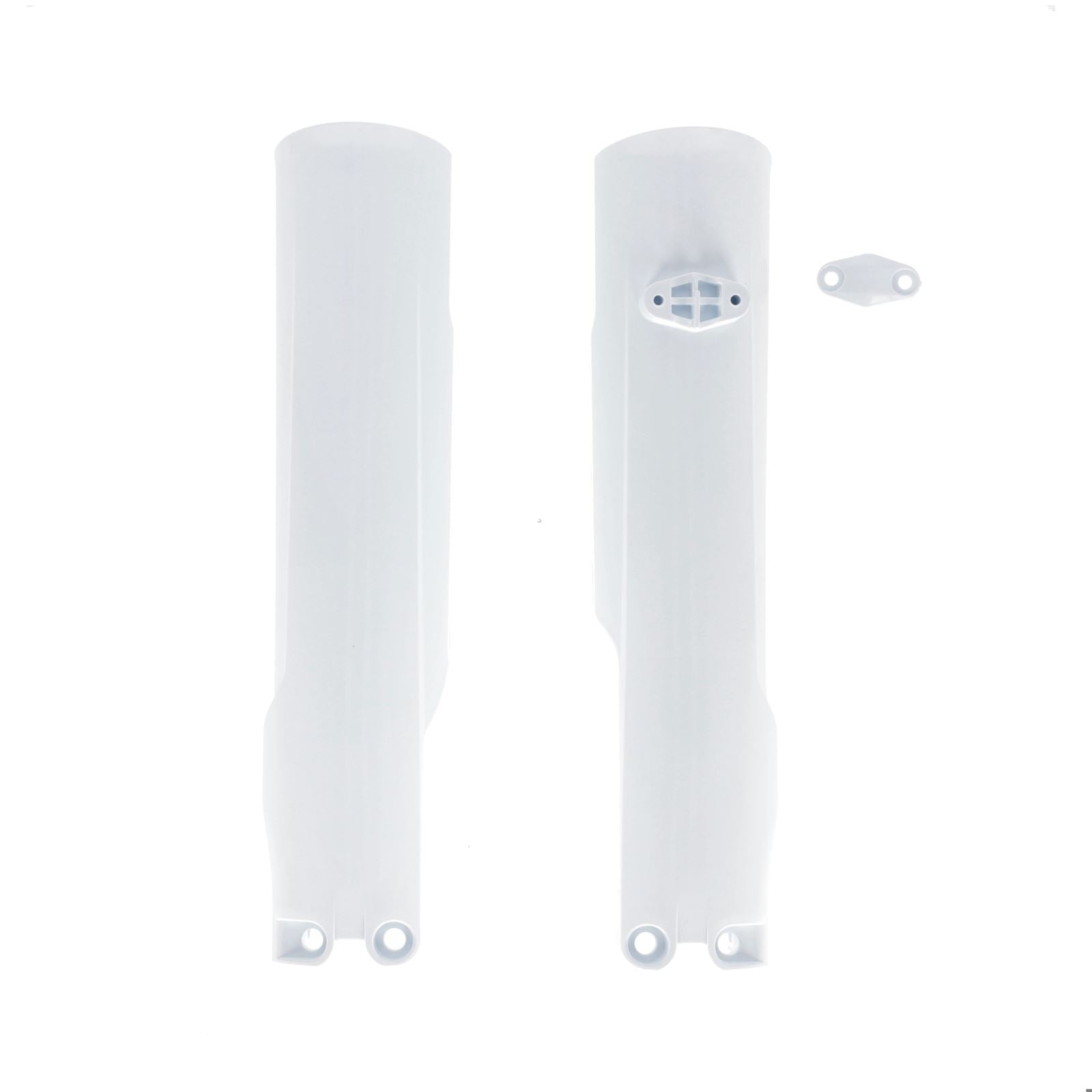 Acerbis Fork Cover - Lower - White for Husqvarna/Gas Gas [MPN: 2979290002]_1780685