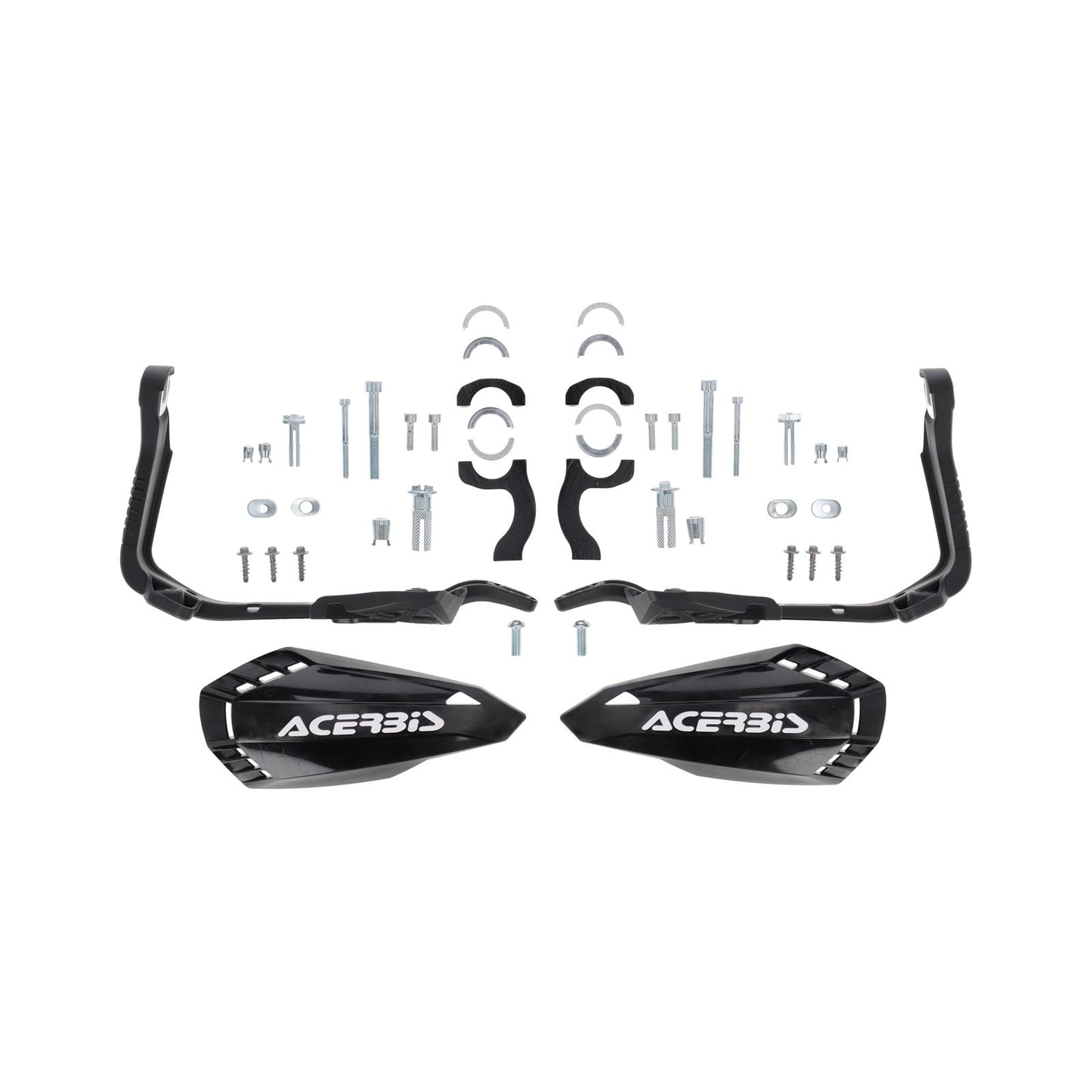 Acerbis Firstmoto Handguards - Black/White [MPN: 2986421007]_1780679