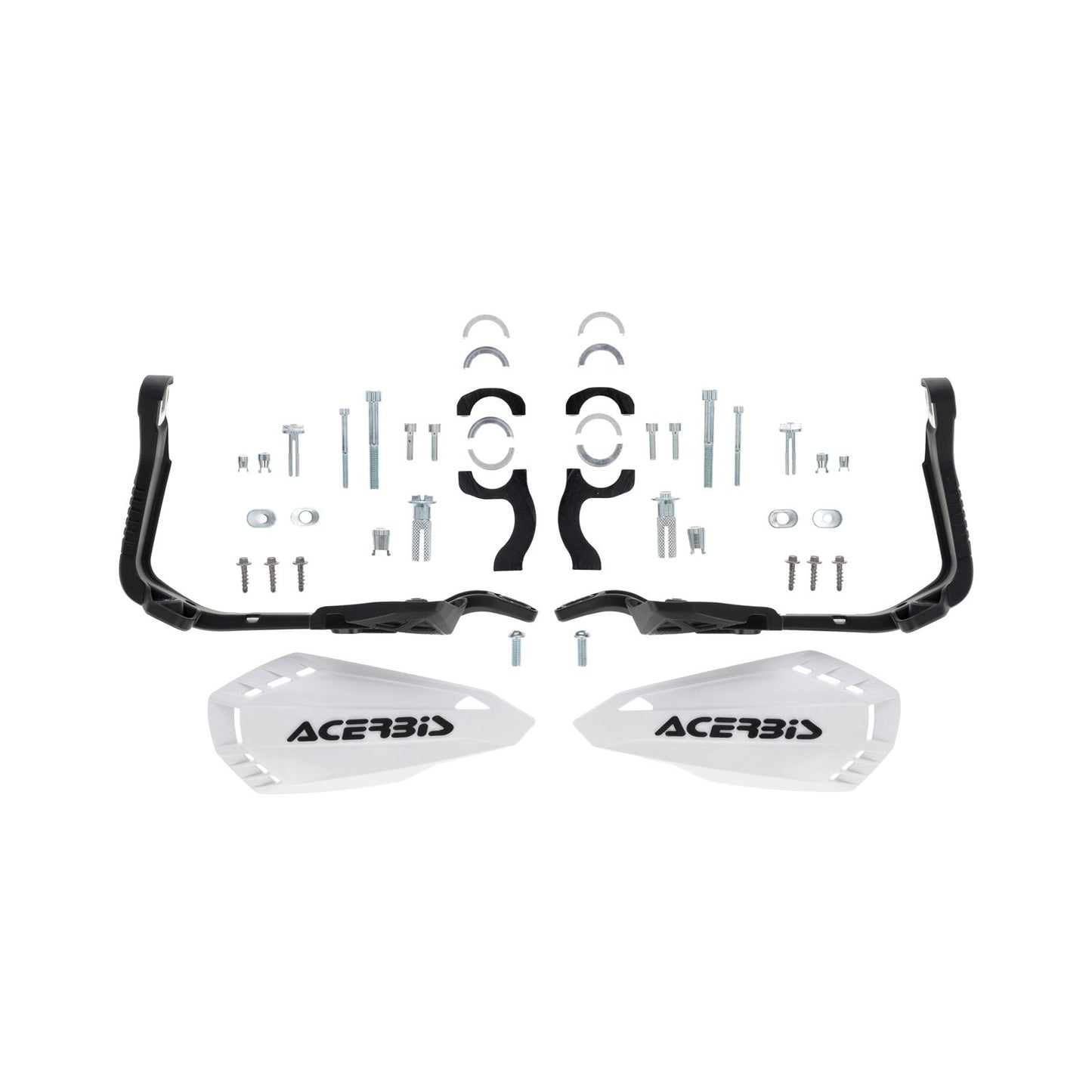 Acerbis Firstmoto Handguards - White/Black [MPN: 2986421035]_1780791