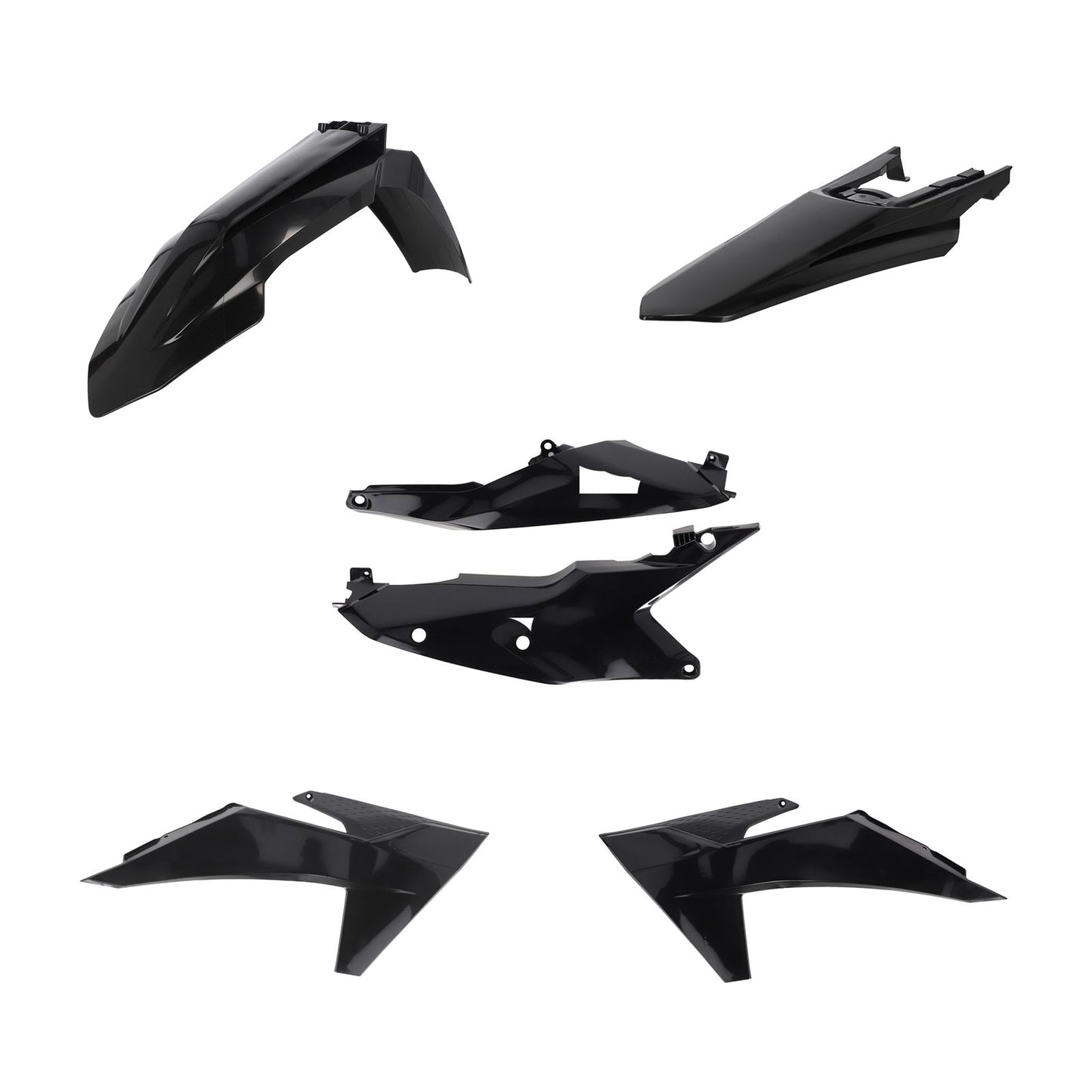 Acerbis Full Replacement Body Kit - Black for KTM [MPN: 2986500001]_1780713