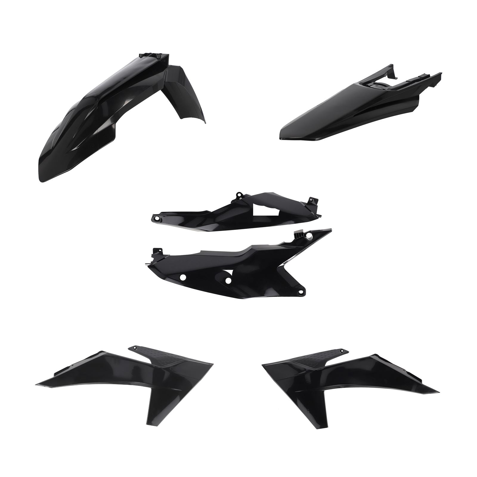 Acerbis Full Replacement Body Kit - Black for KTM [MPN: 2986500001]_1780713