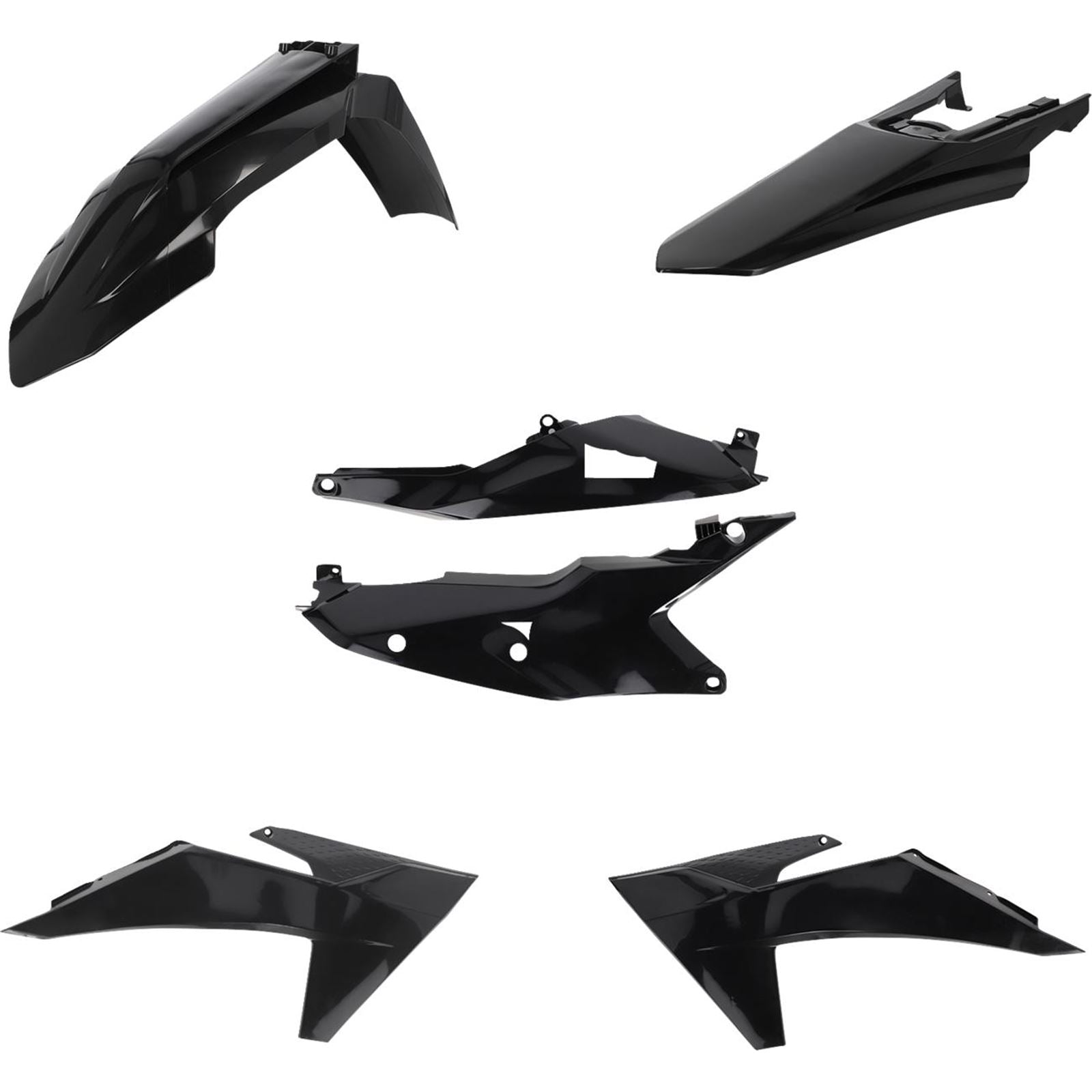Acerbis Full Replacement Body Kit - Black for KTM [MPN: 2986500001]_1819099