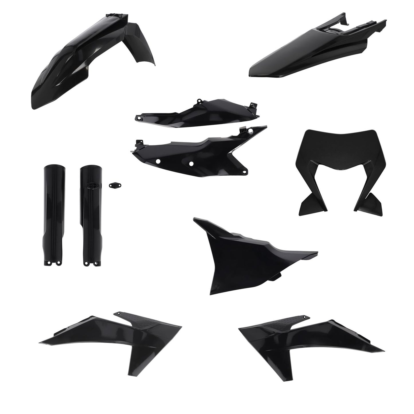 Acerbis Full Body Kit - Black for KTM '24-'25 [MPN: 2986550001]_1780780