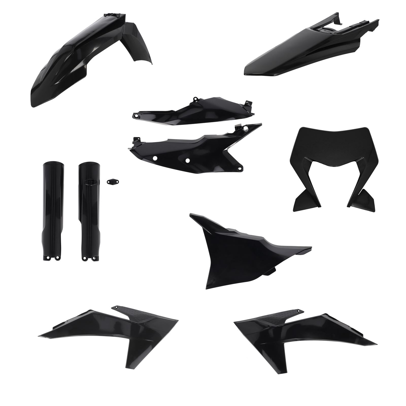Acerbis Full Body Kit - Black for KTM '24-'25 [MPN: 2986550001]_1780780