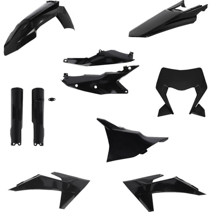 Acerbis Full Body Kit - Black for KTM '24-'25 [MPN: 2986550001]_1781749