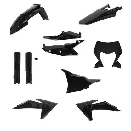 Acerbis Full Body Kit - Black for KTM '24-'25 [MPN: 2986550001]_1885700