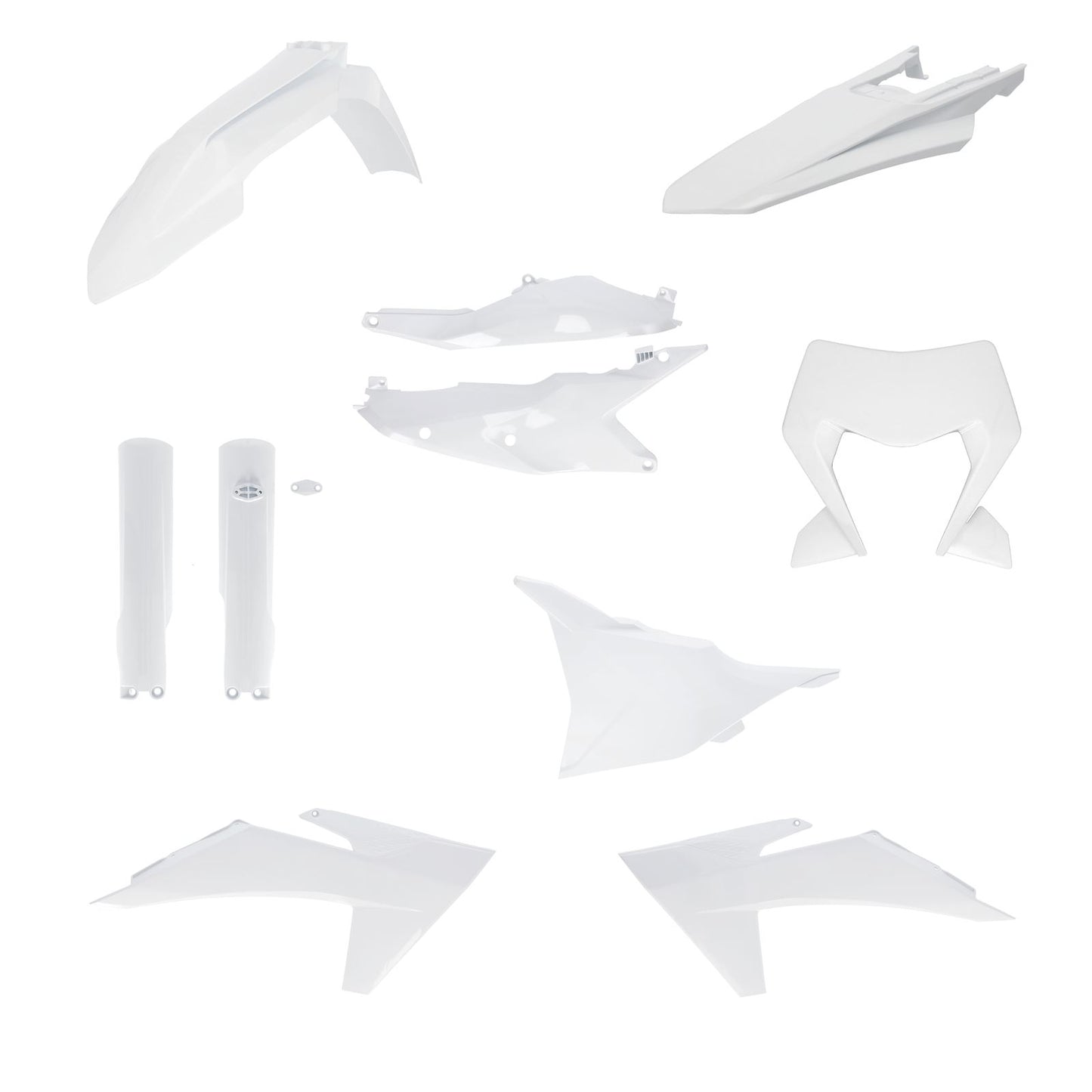 Acerbis Full Plastic Kit - White for KTM [MPN: 2986550002]_1780771