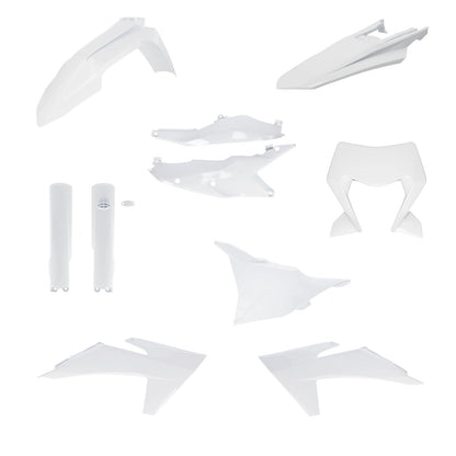 Acerbis Full Plastic Kit - White for KTM [MPN: 2986550002]_1780771