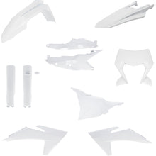 Acerbis Full Plastic Kit - White for KTM [MPN: 2986550002]_1833633