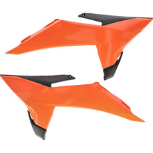 Acerbis Radiator Shroud - Orange/Black for KTM [MPN: 2986565225]_1781765