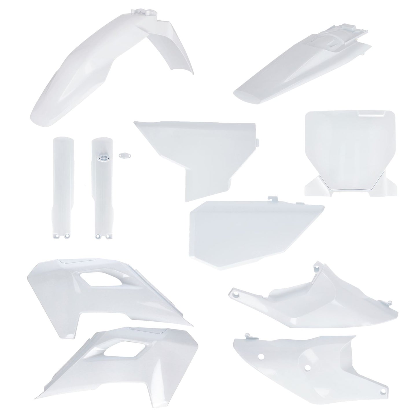Acerbis Full Plastic Kit - White for Husqvarna [MPN: 2986610002]_1781187