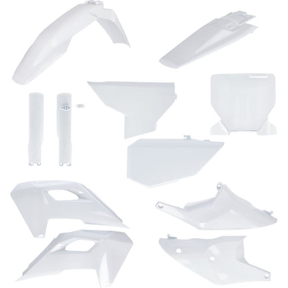 Acerbis Full Plastic Kit - White for Husqvarna [MPN: 2986610002]_1833335