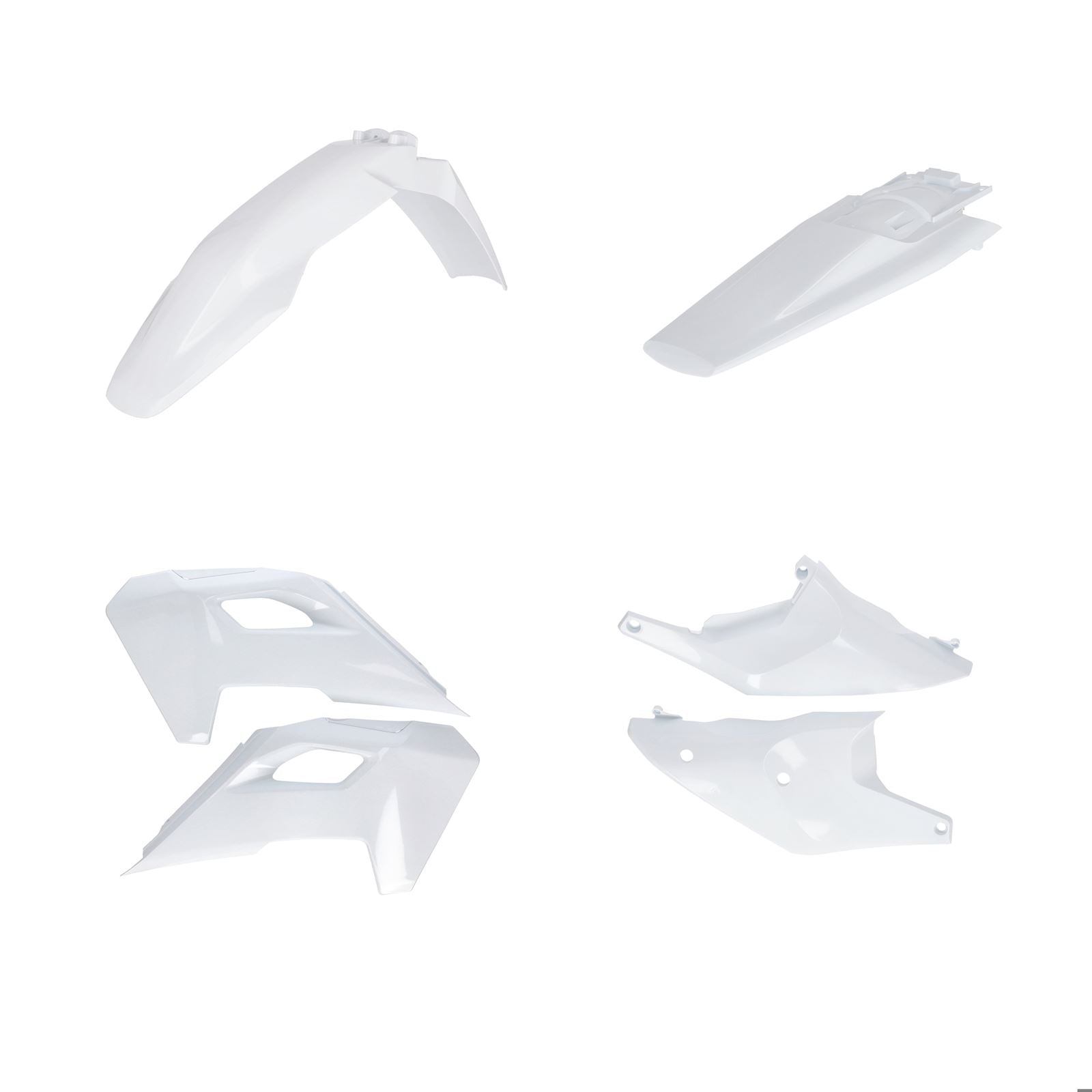 Acerbis Standard Body Kit - '25 White for Husqvarna - FE/TE '24-'25 [MPN: 2986648211]_1780681