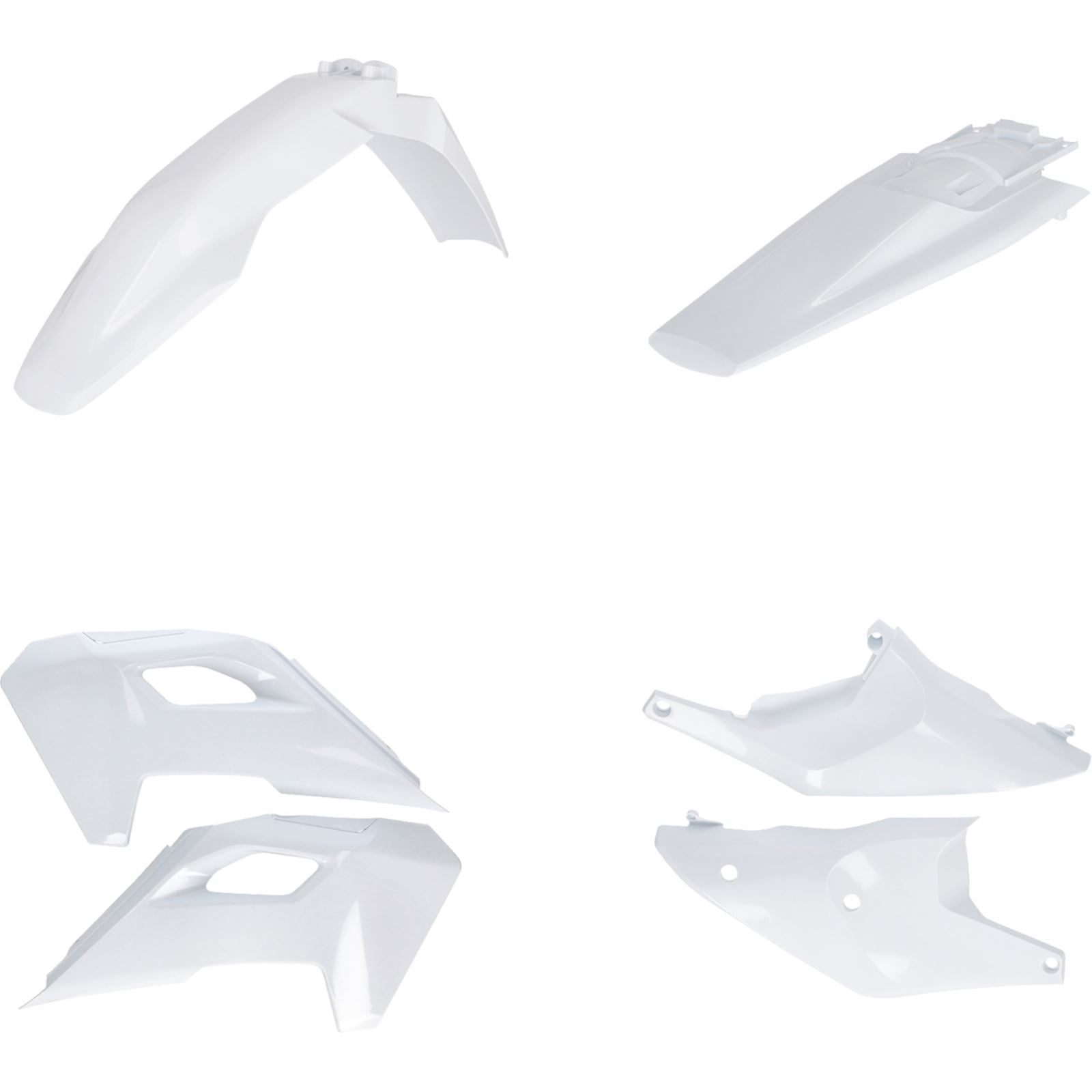Acerbis Standard Body Kit - '25 White for Husqvarna - FE/TE '24-'25 [MPN: 2986648211]_1831106