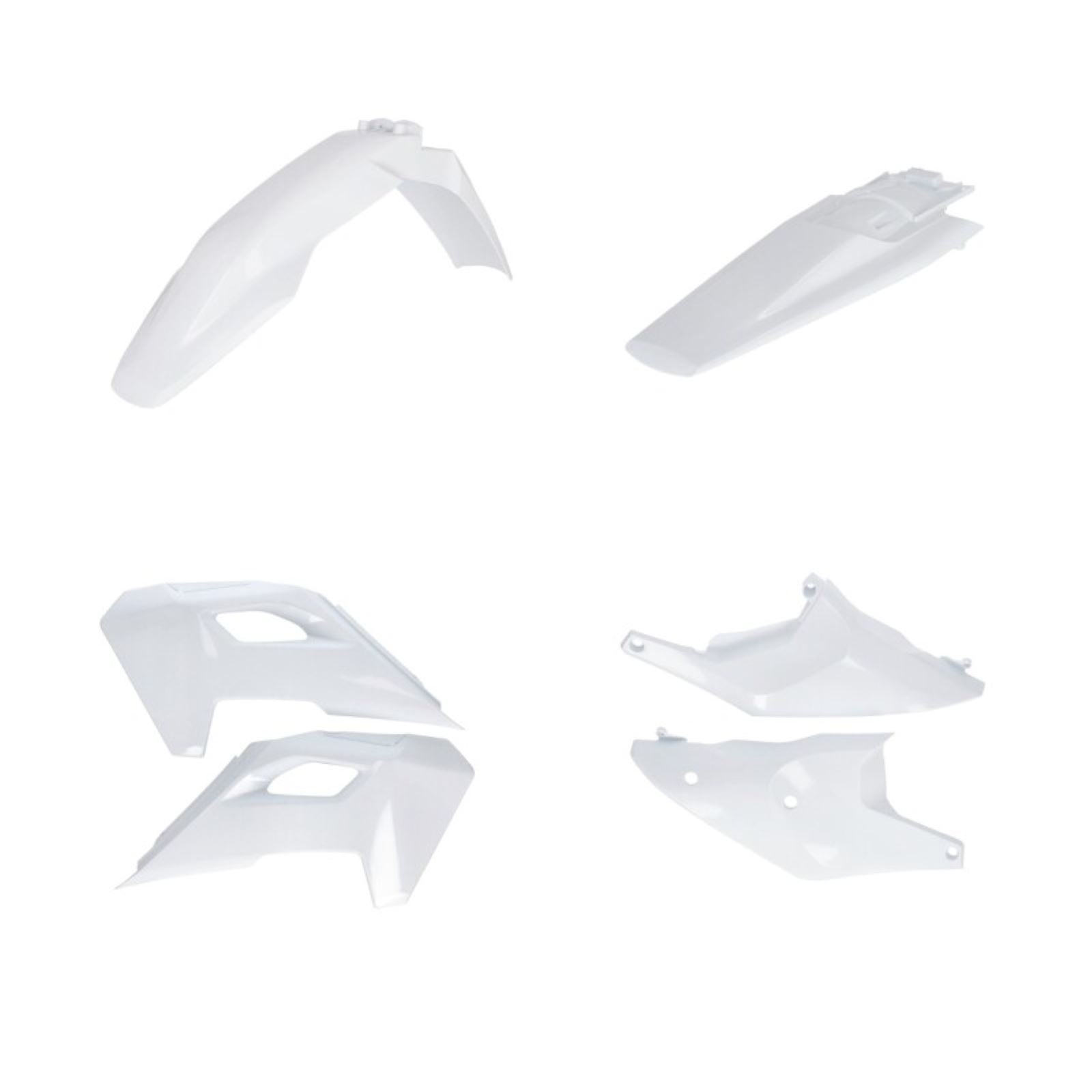Acerbis Standard Body Kit - '25 White for Husqvarna - FE/TE '24-'25 [MPN: 2986648211]_1886574