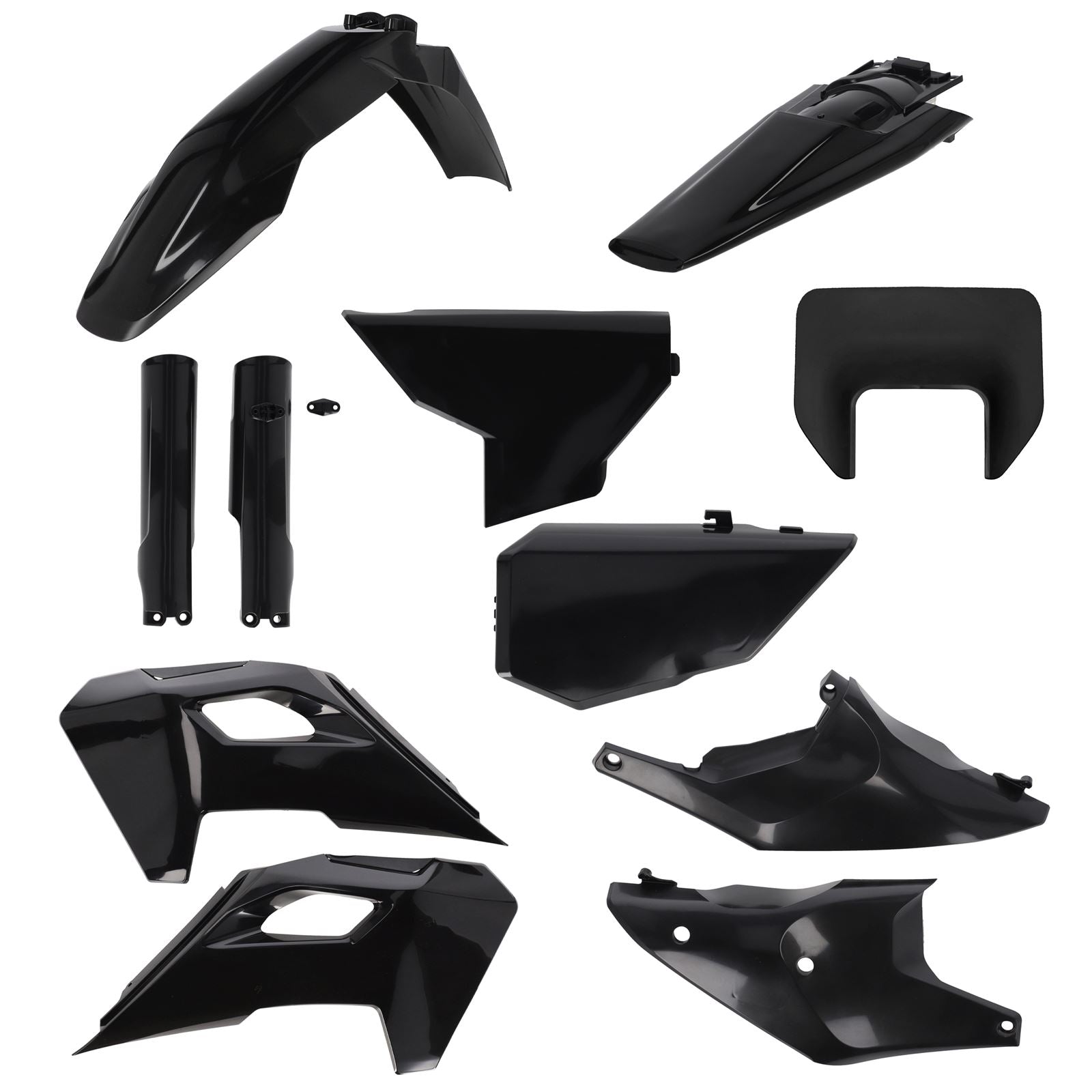Acerbis Full Body Kit - Black for Husqvarna - FE/TE '24-'25 [MPN: 2986650001]_1780709