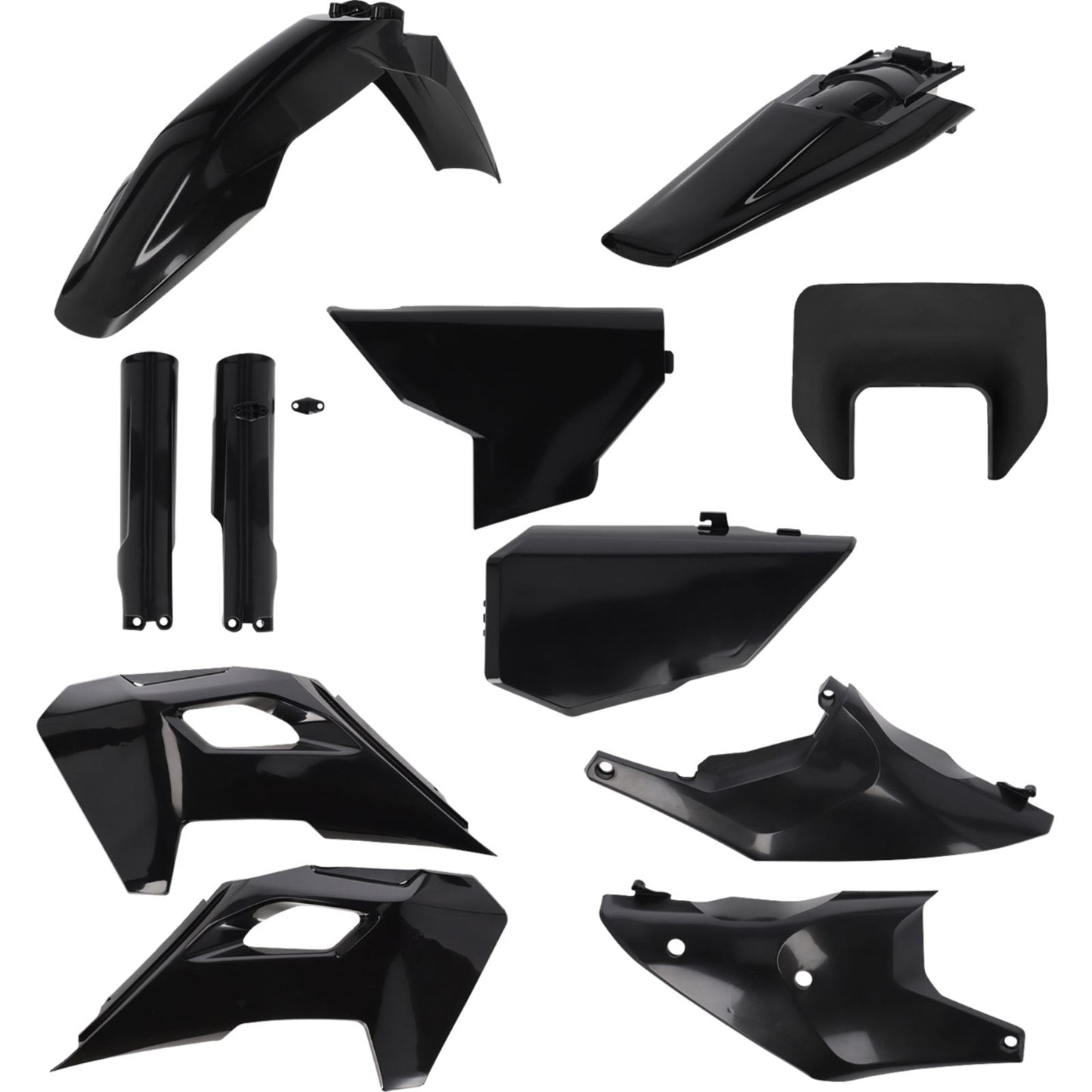 Acerbis Full Body Kit - Black for Husqvarna - FE/TE '24-'25 [MPN: 2986650001]_1834961