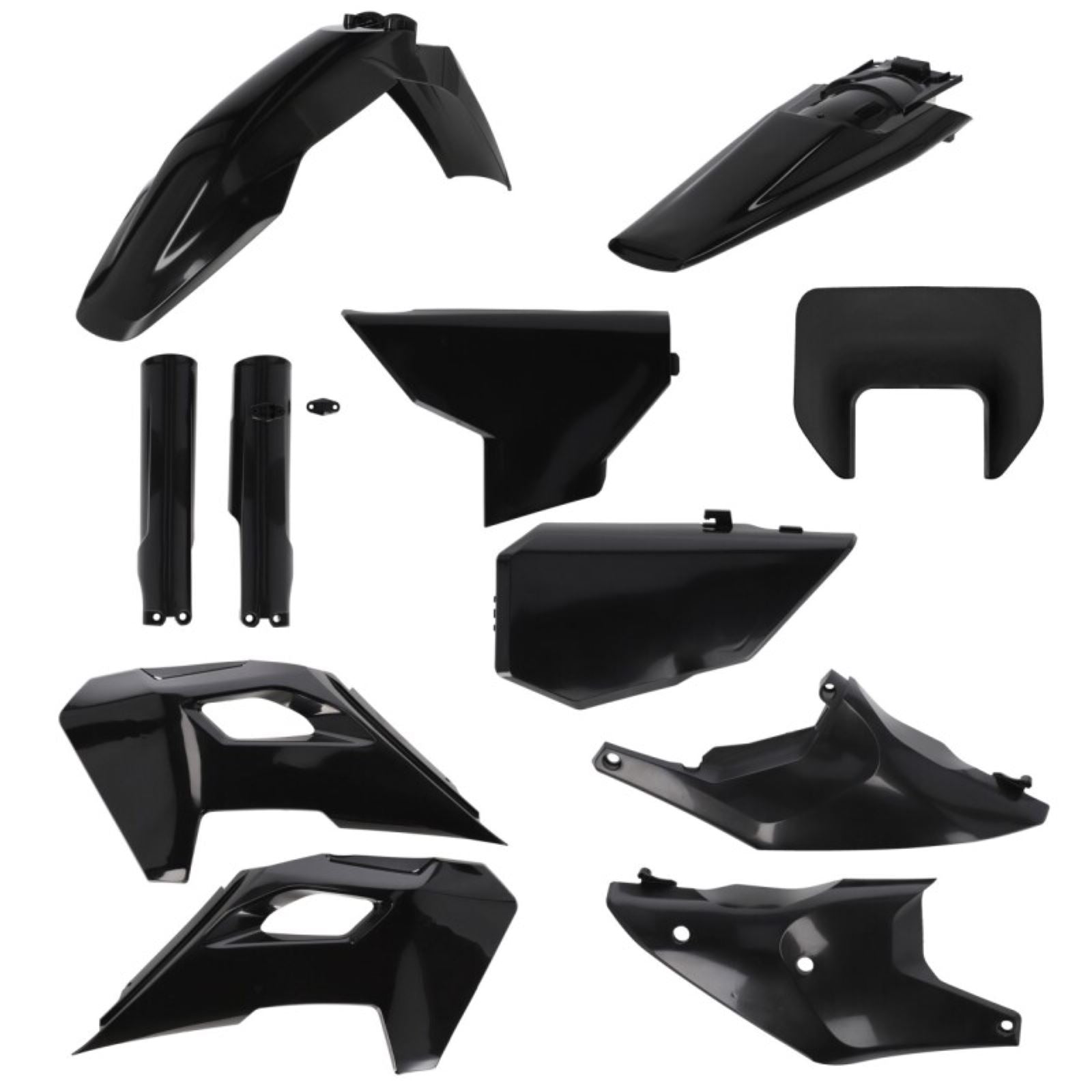 Acerbis Full Body Kit - Black for Husqvarna - FE/TE '24-'25 [MPN: 2986650001]_1885697