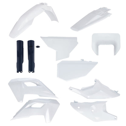 Acerbis Full Body Kit - '25 White/Black for Husqvarna - FE/TE '24-'25 [MPN: 2986658211]_1781333