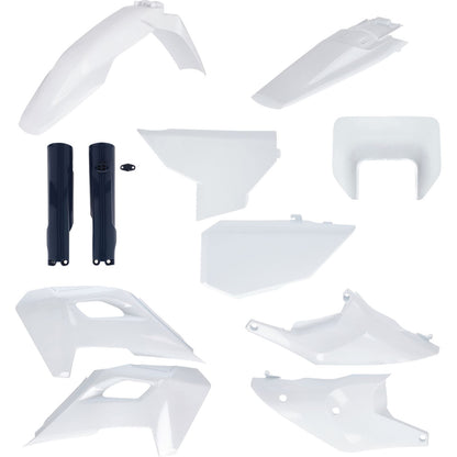 Acerbis Full Body Kit - '25 White/Black for Husqvarna - FE/TE '24-'25 [MPN: 2986658211]_1833621