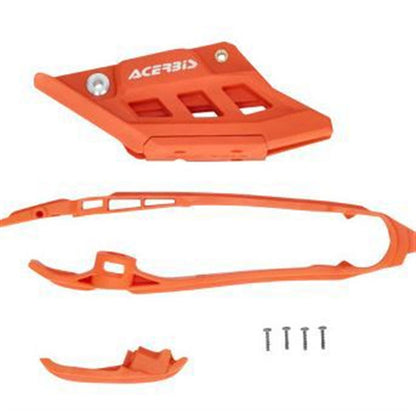 Acerbis Chain Guide and Slider Kit - Orange for KTM [MPN: 2986720237]_2081125