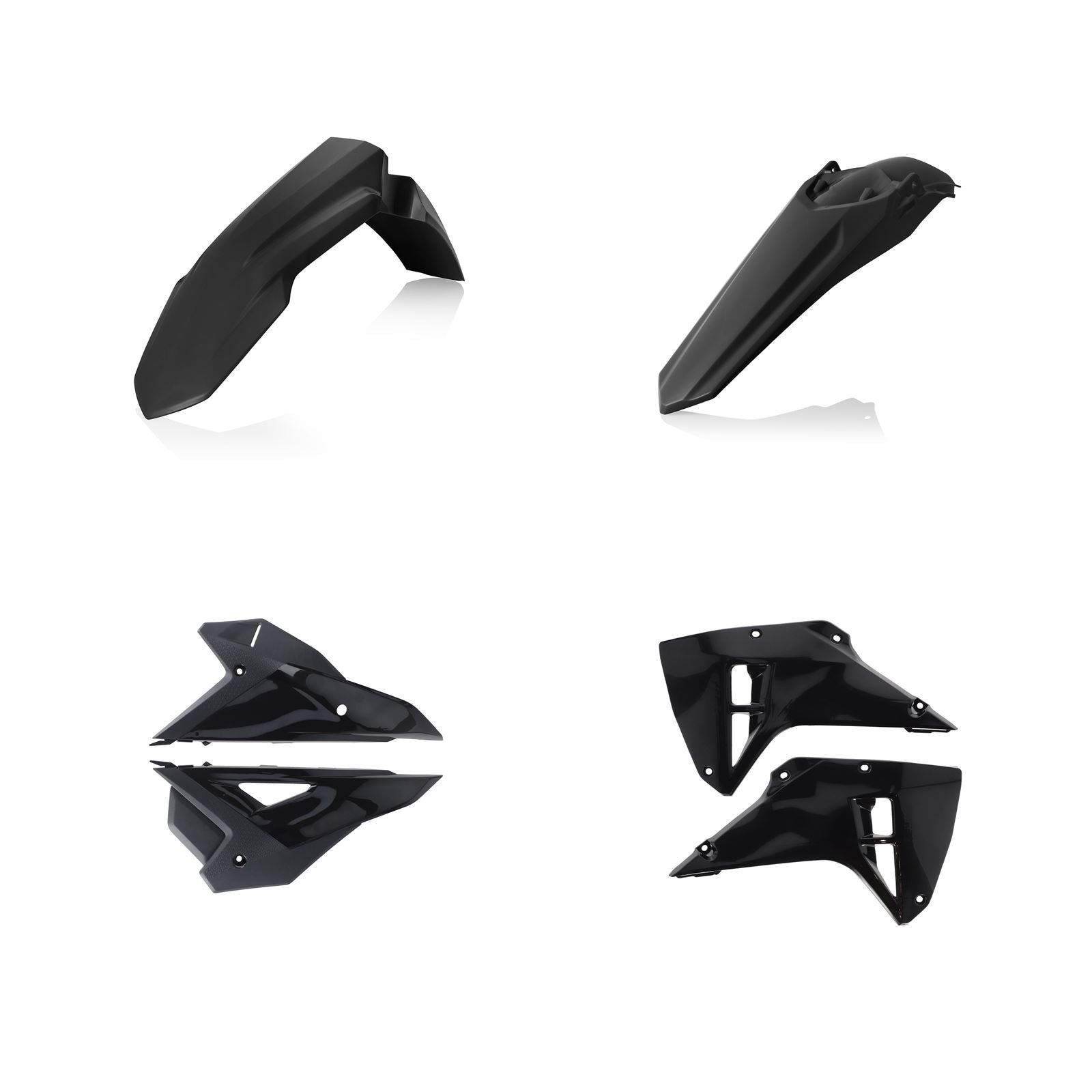 Acerbis Standard Body Kit - Black for CRF 250/450 RX '25 [MPN: 2986750001]_1780790