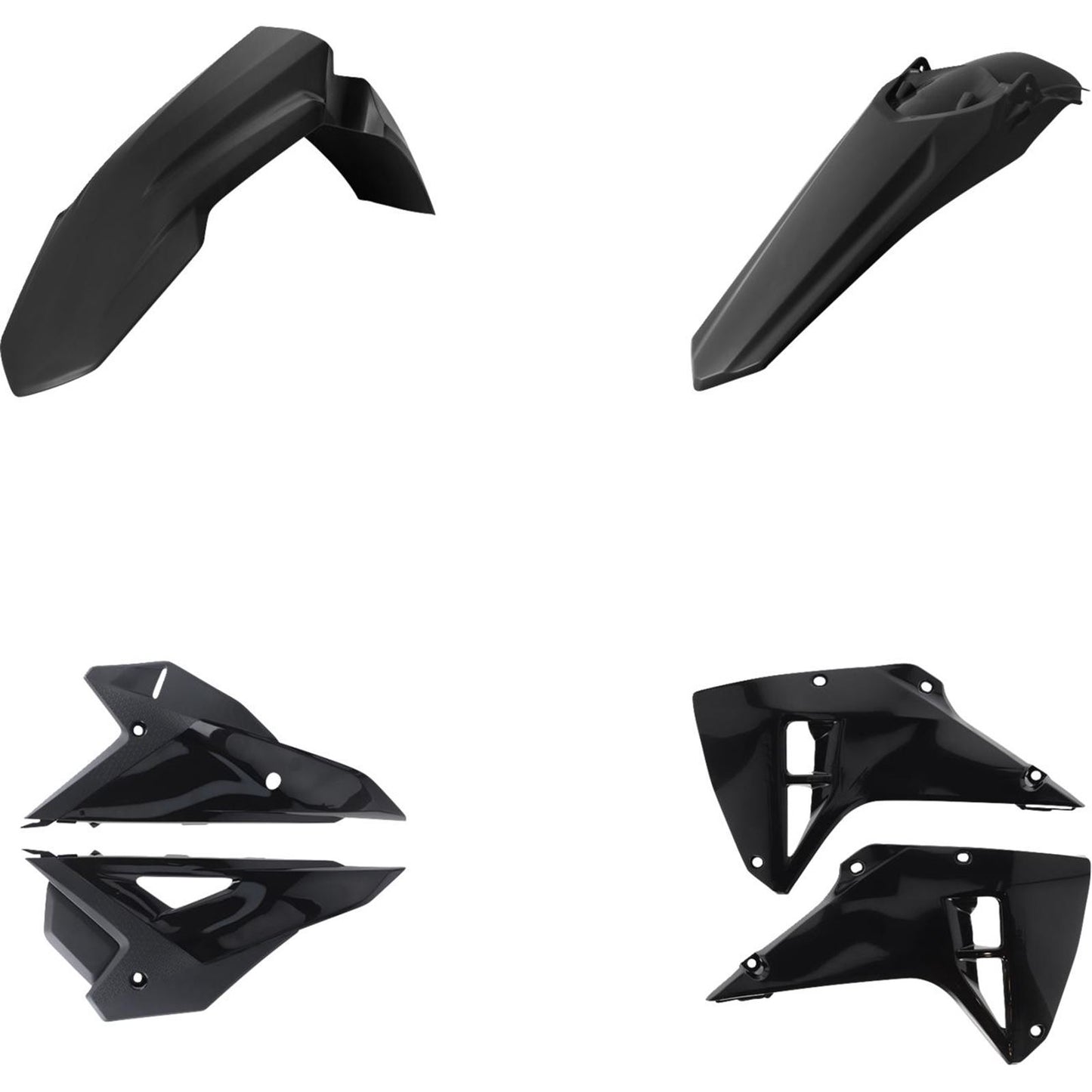 Acerbis Standard Body Kit - Black for CRF 250/450 RX '25 [MPN: 2986750001]_1789569