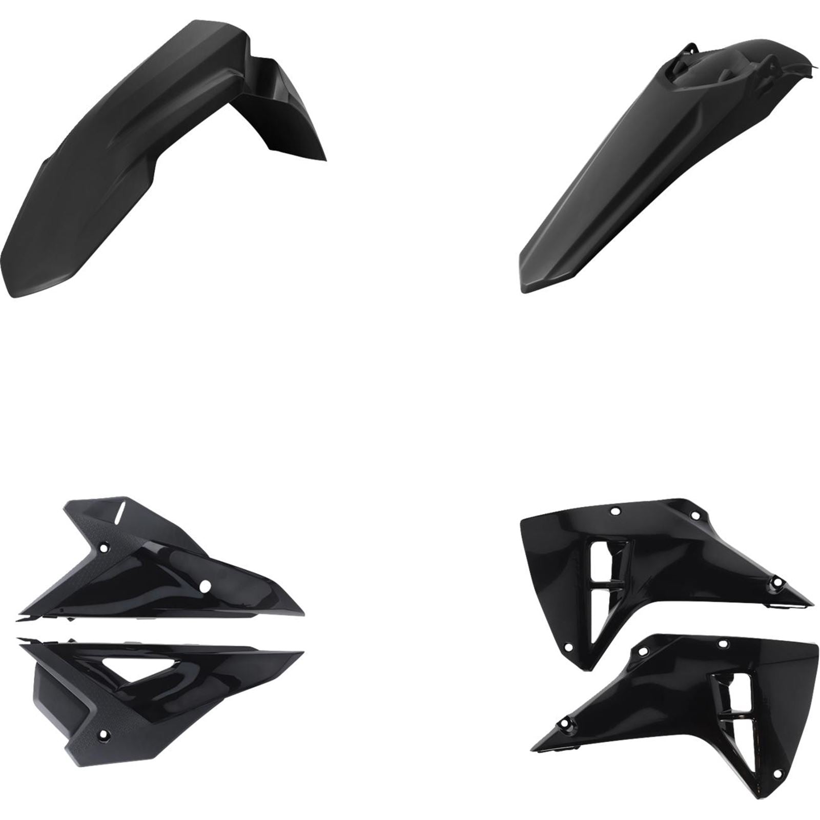 Acerbis Standard Body Kit - Black for CRF 250/450 RX '25 [MPN: 2986750001]_1789569