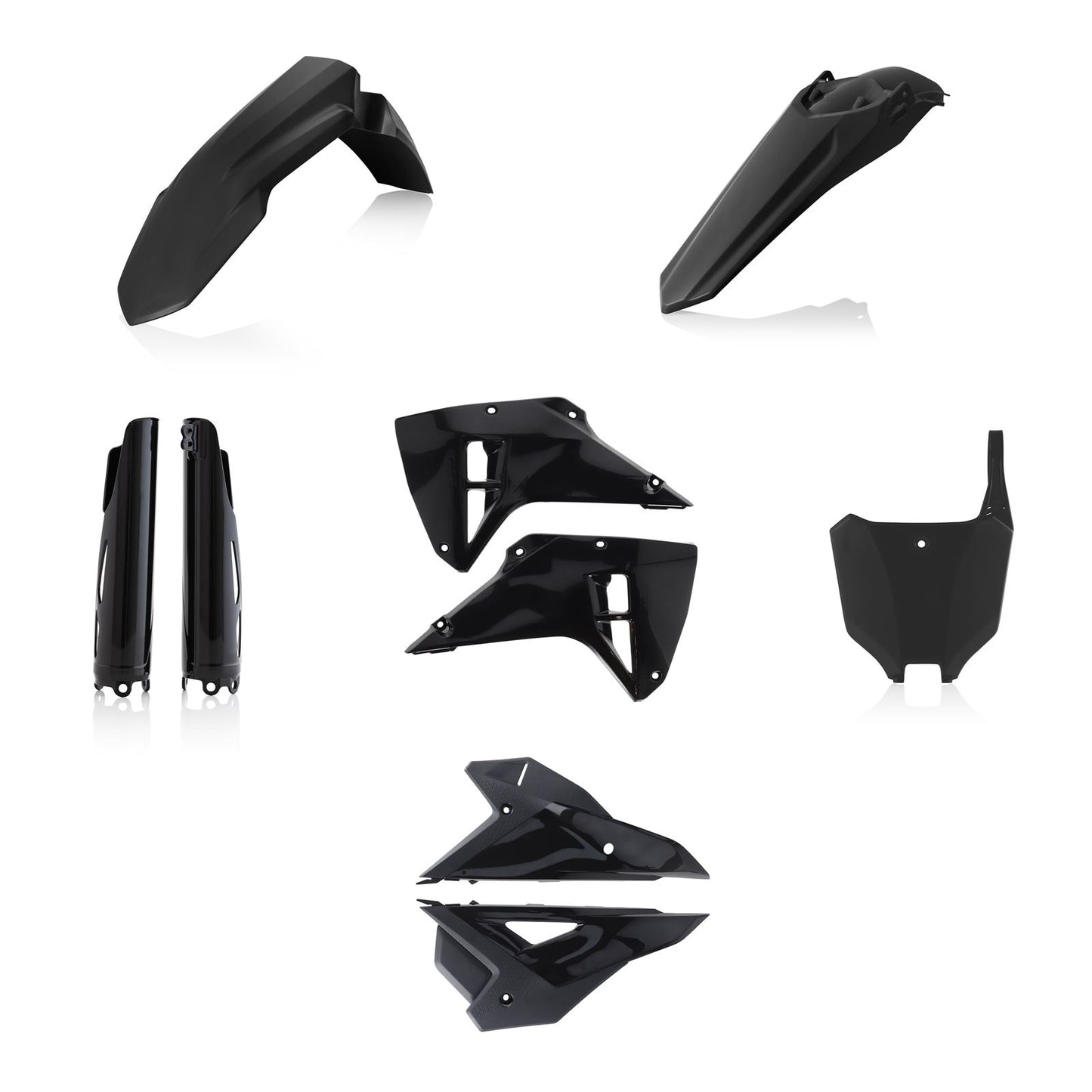Acerbis Full Body Kit - Black for CRF 250/450 RX '25 [MPN: 2986760001]_1780746