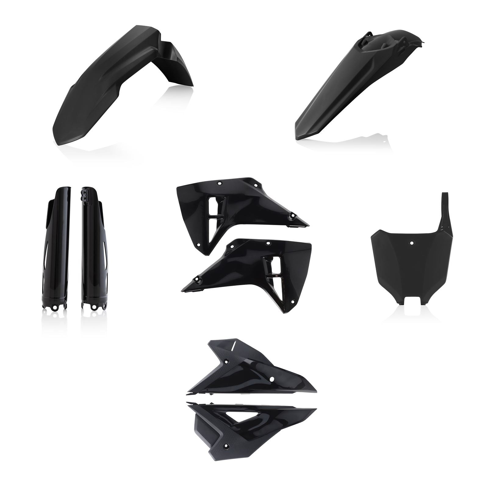 Acerbis Full Body Kit - Black for CRF 250/450 RX '25 [MPN: 2986760001]_1780746