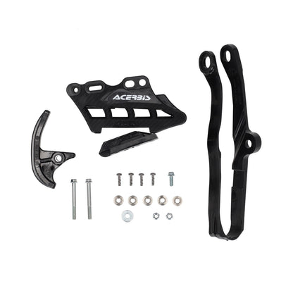 Acerbis Chain Guide and Slider Kit - Black for KX250/450 [MPN: 2986790001]_1780751