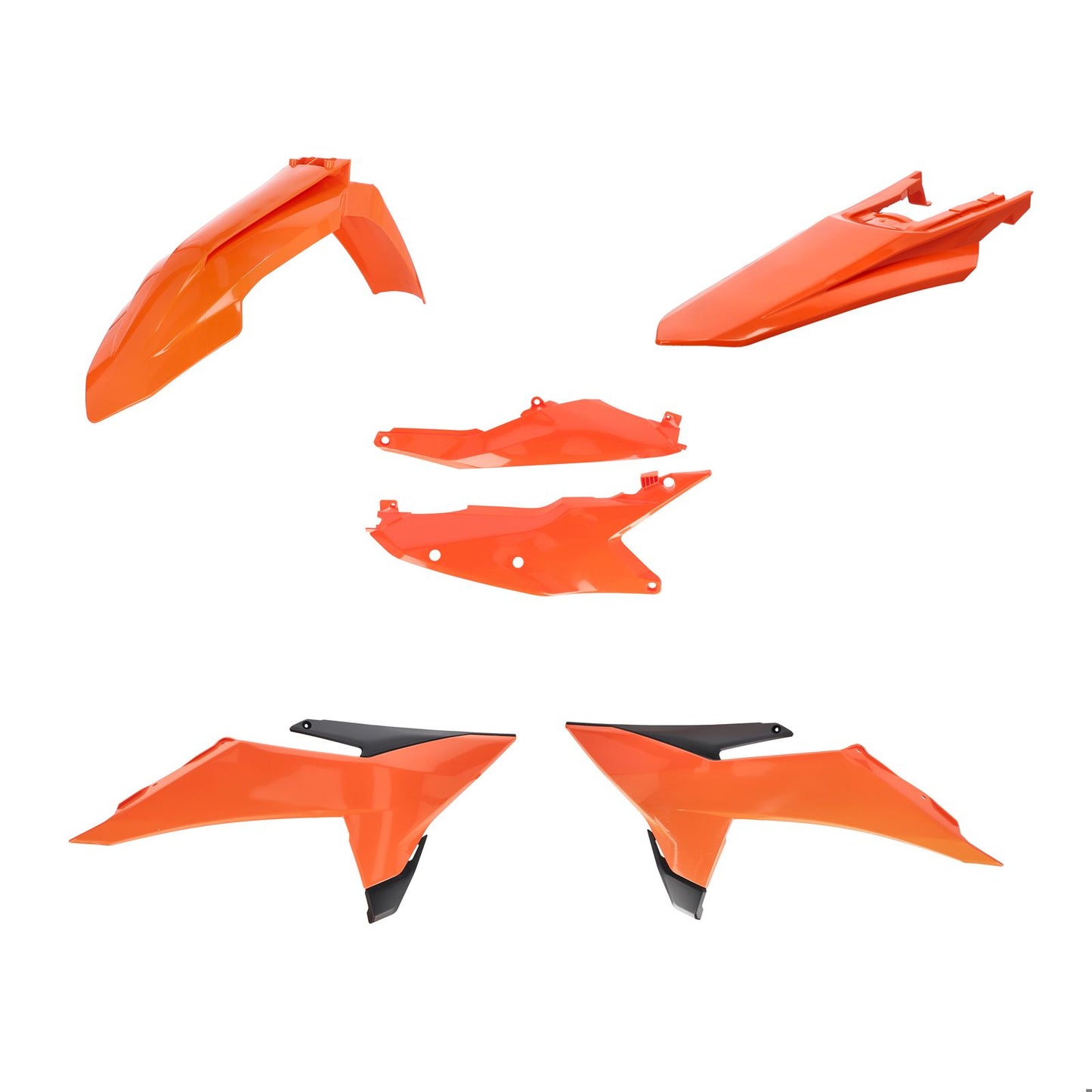 Acerbis Standard Body Kit - '25 Orange/Black for KTM '25 [MPN: 2986808211]_1780784