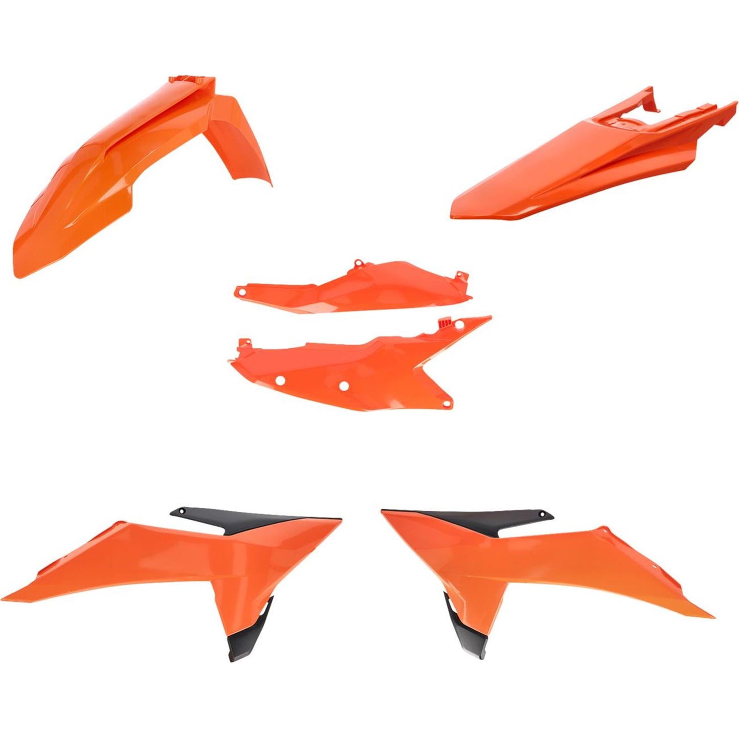 Acerbis Standard Body Kit - '25 Orange/Black for KTM '25 [MPN: 2986808211]_1789570
