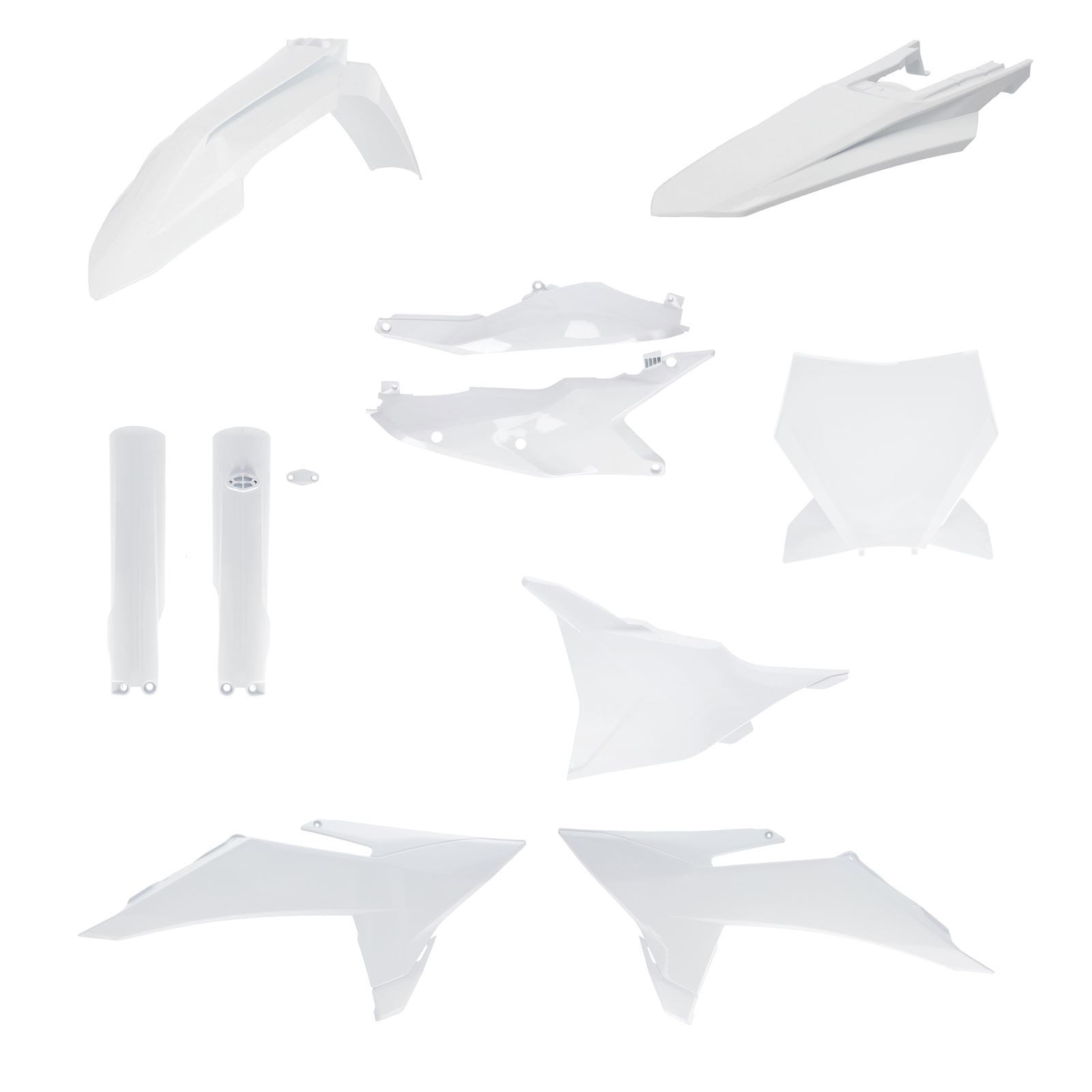 Acerbis Full Body Kit - White for KTM - SX/XC '25 [MPN: 2986810002]_1781235