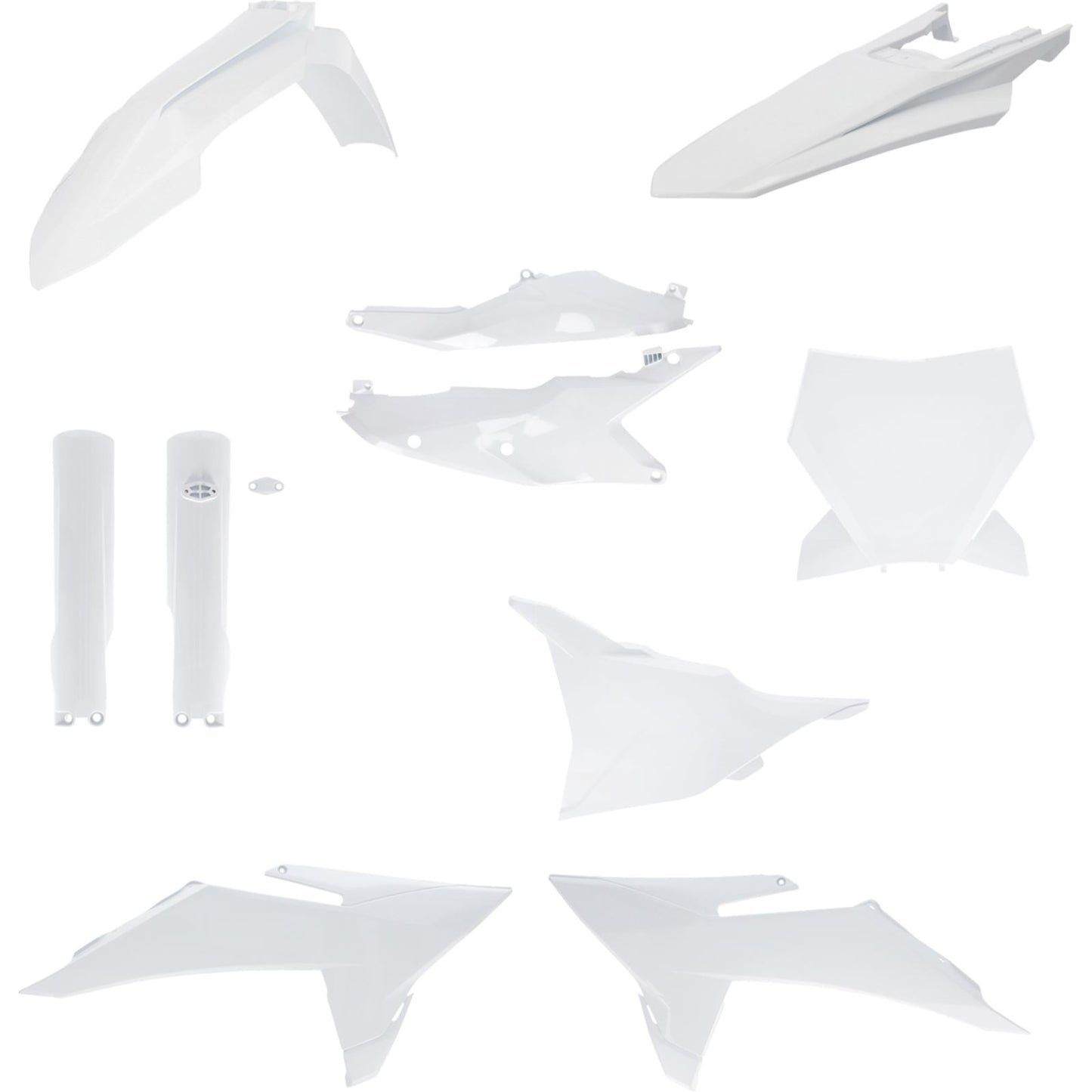 Acerbis Full Body Kit - White for KTM - SX/XC '25 [MPN: 2986810002]_1831126