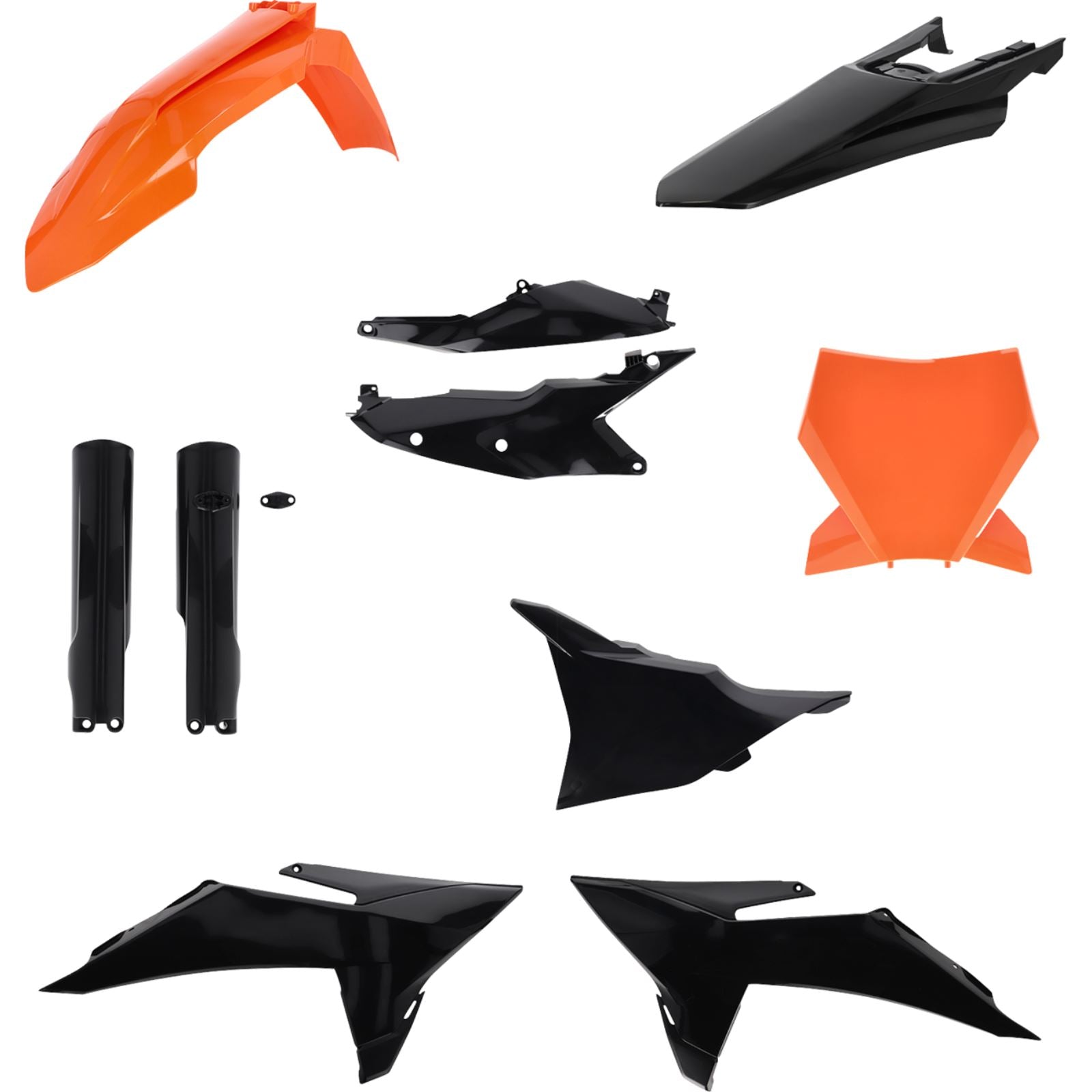 Acerbis Full Body Kit - Orange/Black for KTM - SX/XC '25 [MPN: 2986815229]_1833846