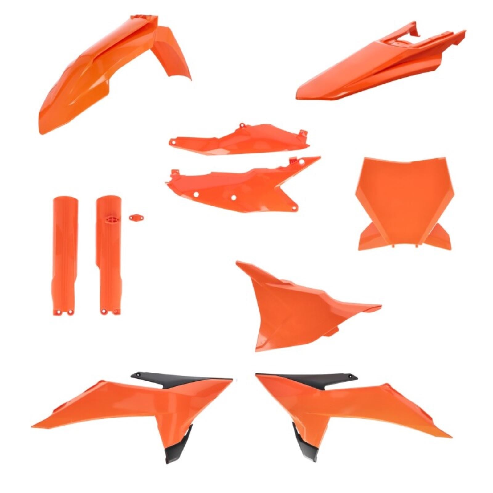 Acerbis Full Body Kit - '25 Orange/Black for KTM '25 [MPN: 2986818211]_1851955