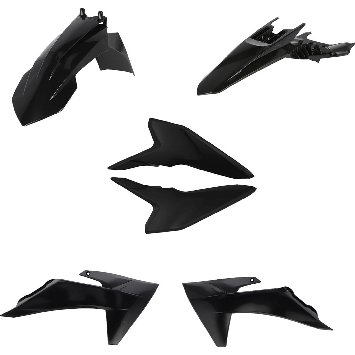 Acerbis Standard Body Kit - Black for KTM - SX '24-'25 [MPN: 2986860001]_1952428
