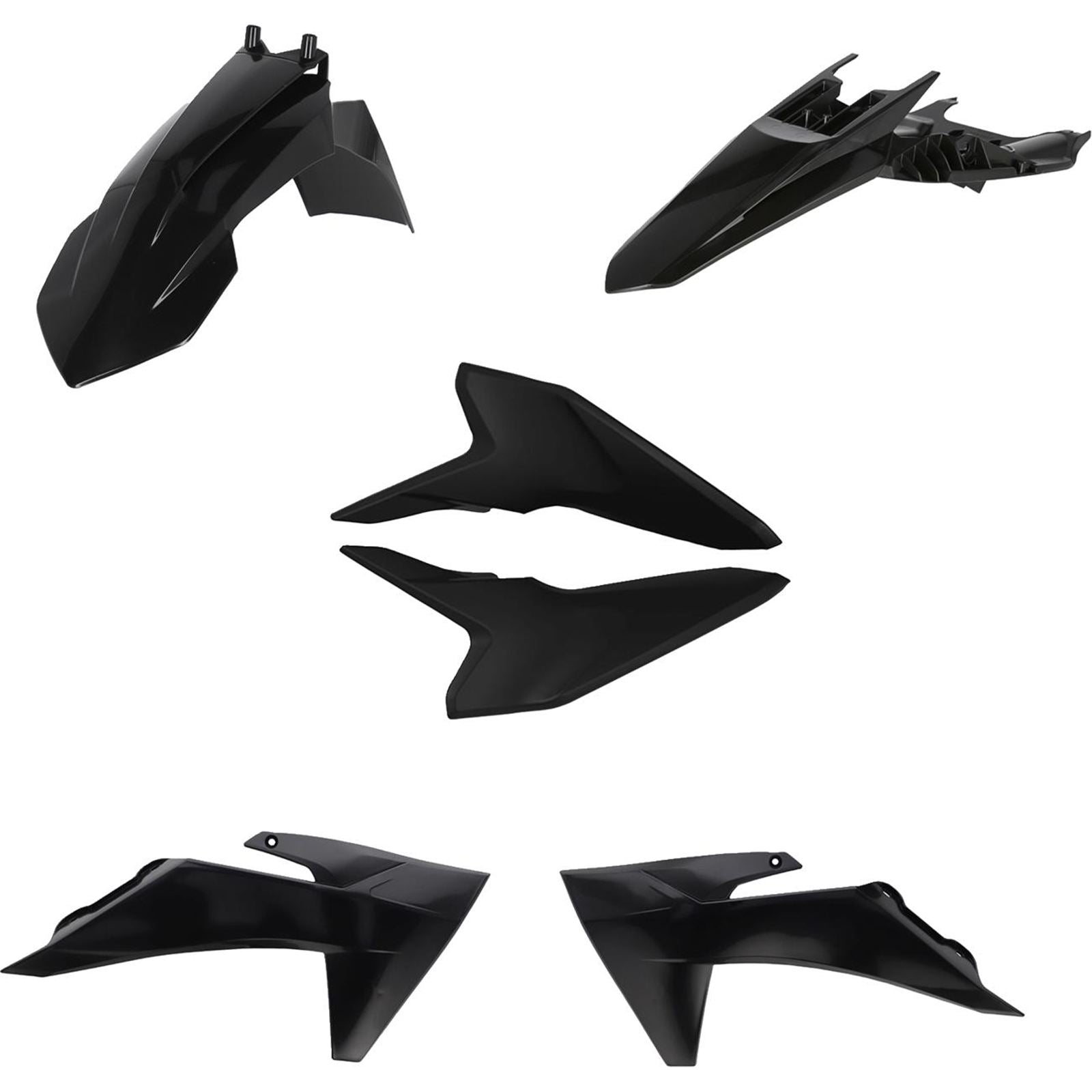 Acerbis Standard Body Kit - Black for KTM - SX '24-'25 [MPN: 2986860001]_1952428