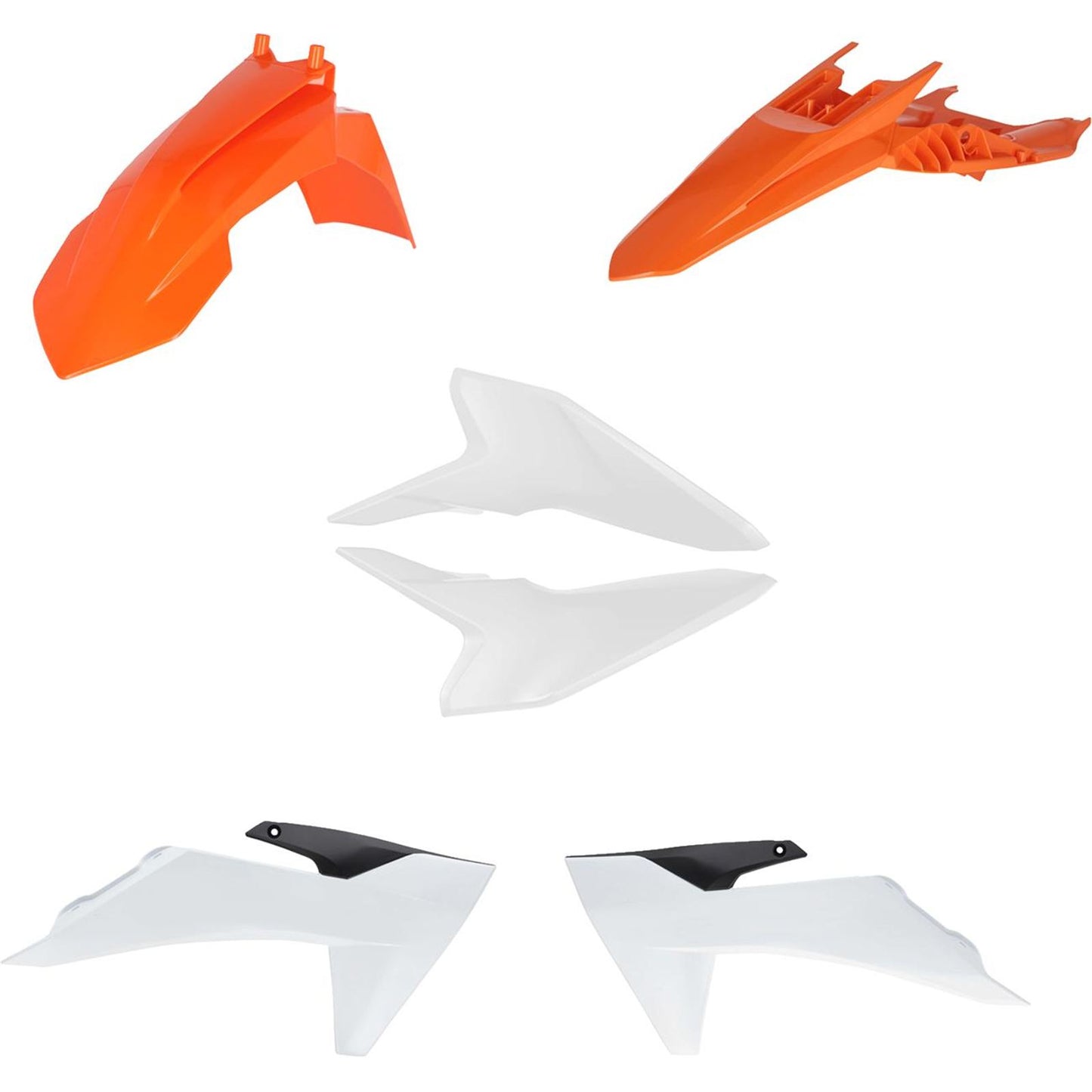 Acerbis Standard Body Kit - '25 Orange/White/Black for KTM SX '24-'25 [MPN: 2986868211]_1952452