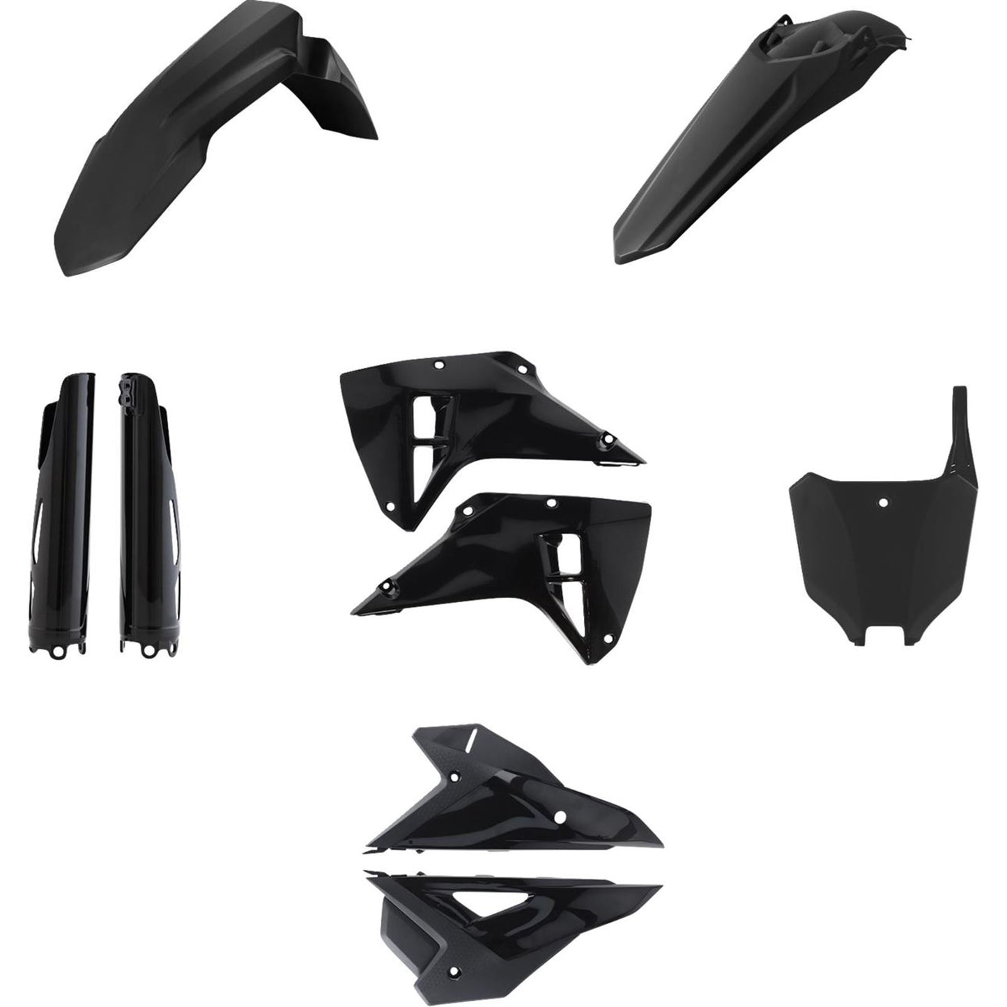 Acerbis Full Body Kit - Black for SX50/SX-E5 '24-'25 [MPN: 2986870001]_1789574