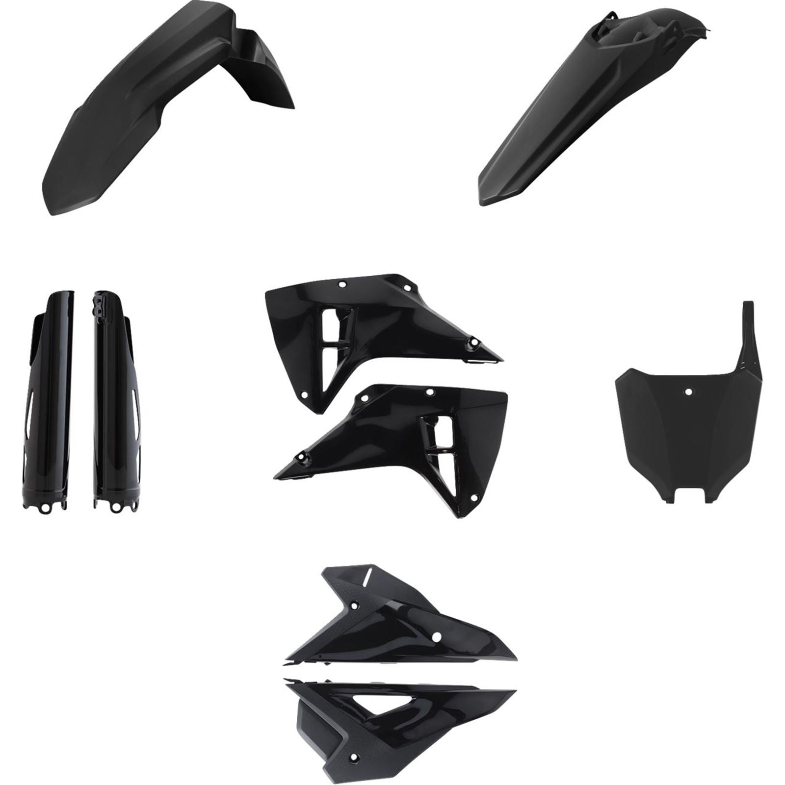 Acerbis Full Body Kit - Black for SX50/SX-E5 '24-'25 [MPN: 2986870001]_1789574