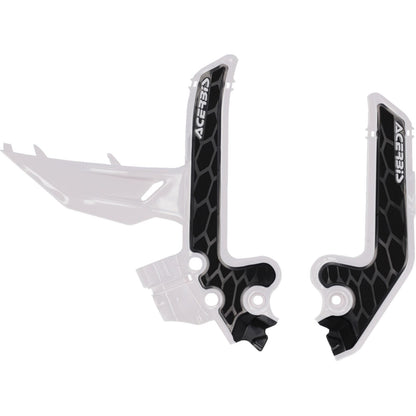 Acerbis X-Grip Frame Guards - White/Black - SX85 | MC85 [MPN: 2986891035]_1781809