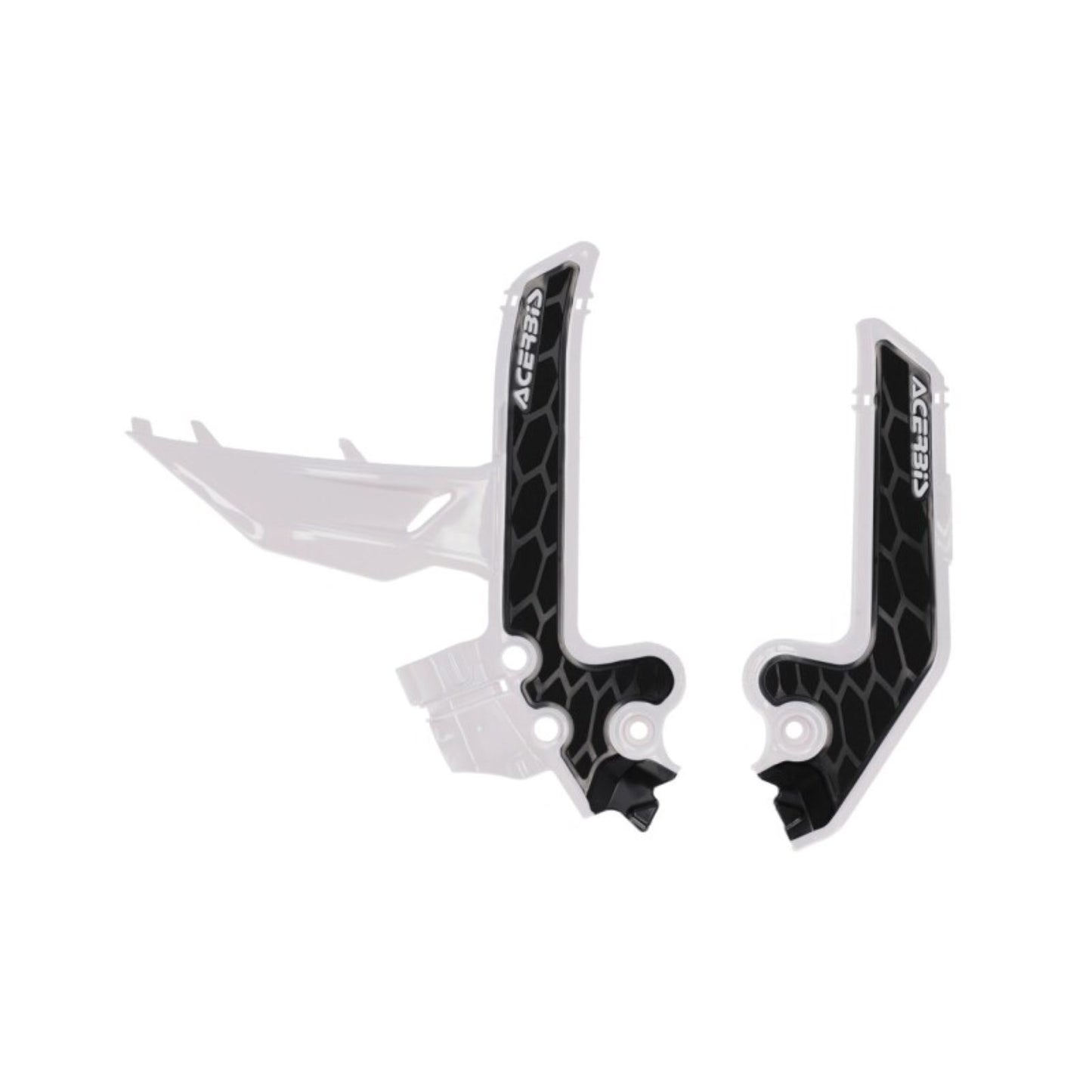 Acerbis X-Grip Frame Guards - White/Black - SX85 | MC85 [MPN: 2986891035]_1885723