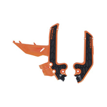 Acerbis X-Grip Frame Guards - '16 Orange/Black - SX85 | MC85 [MPN: 2986895225]_1780568