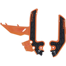Acerbis X-Grip Frame Guards - '16 Orange/Black - SX85 | MC85 [MPN: 2986895225]_1781803