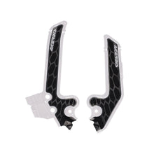 Acerbis X-Grip Frame Guards - White/Black for Husqvarna - TC [MPN: 2986931035]_1780564