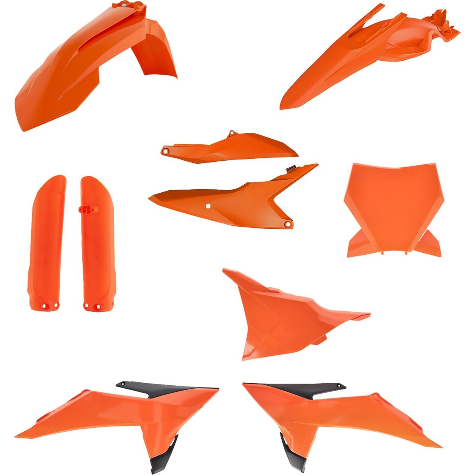 Acerbis Full Body Kit - '25 Orange/Black for SX 85 '25 [MPN: 2987148211]_1918068