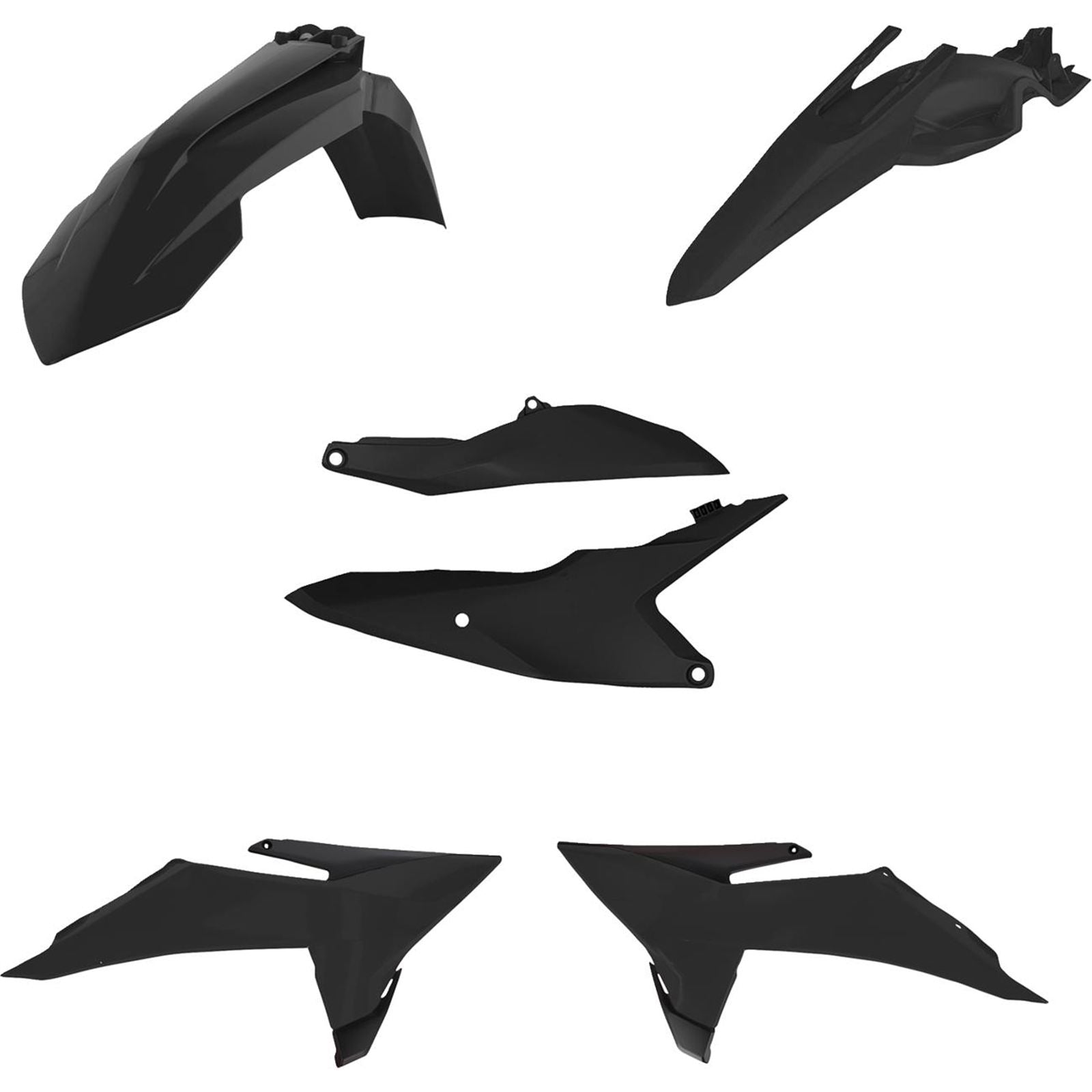 Acerbis Standard Body Kit - Black for KTM - SX '25 [MPN: 2987150001]_1952442