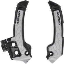 Acerbis X-Grip Frame Guards - Black/Gray for Husqvarna - FC/FX/TC/TX [MPN: 2987271001]_1883325